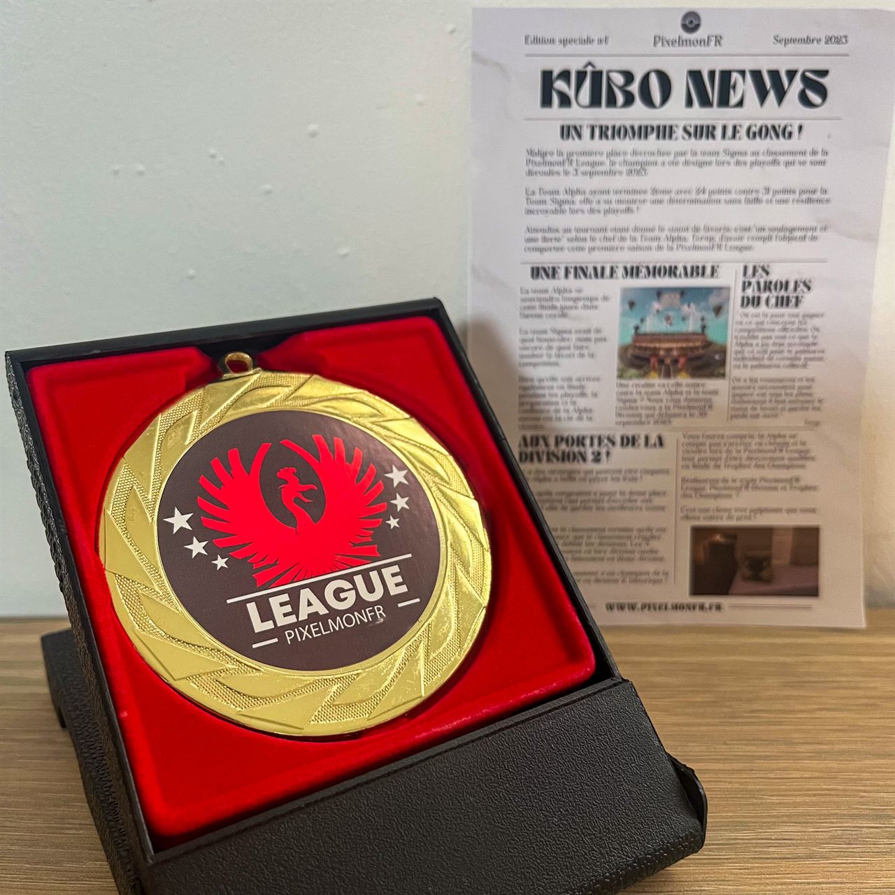 Médaille de la PixelmonFR League